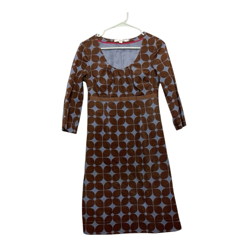 Women’s‎ Boden retro design, corduroy dress, size 2